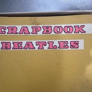 Vintage Beatle Maniac Scrapbook 60+ Pages Original Newspaper&Magazine Clippings